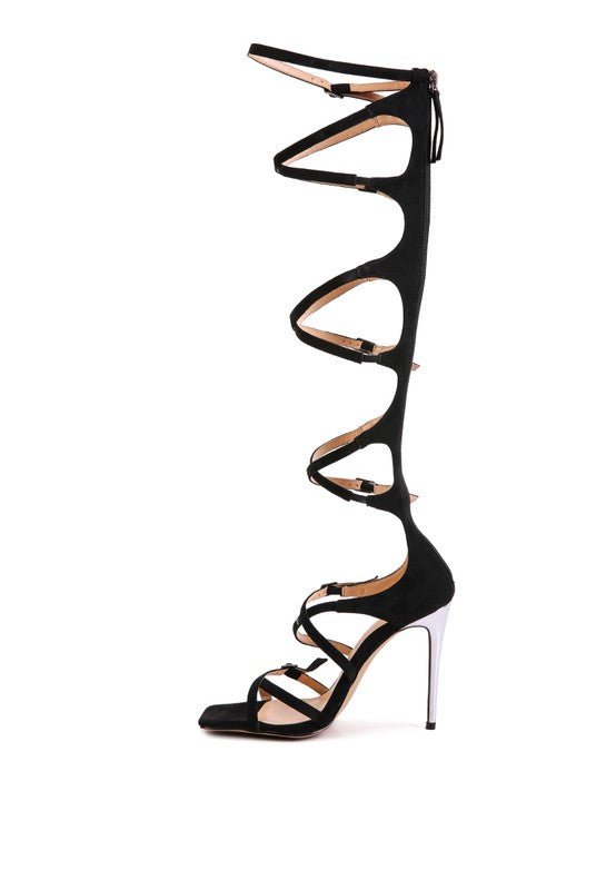 Gossip Strappy Stiletto Heels - Loving It Shop
