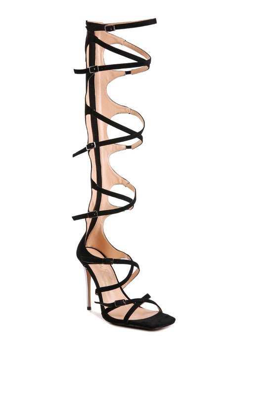 Gossip Strappy Stiletto Heels - Loving It Shop