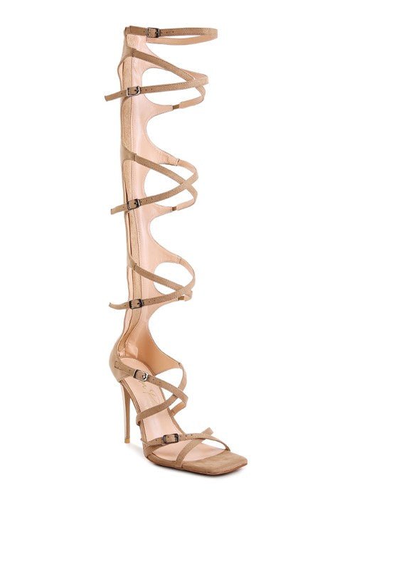 Gossip Strappy Stiletto Heels - Loving It Shop