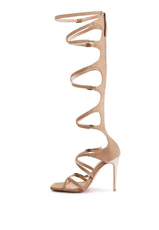 Gossip Strappy Stiletto Heels - Loving It Shop