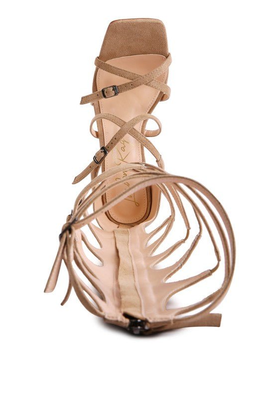 Gossip Strappy Stiletto Heels - Loving It Shop