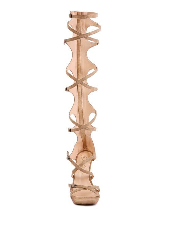 Gossip Strappy Stiletto Heels - Loving It Shop