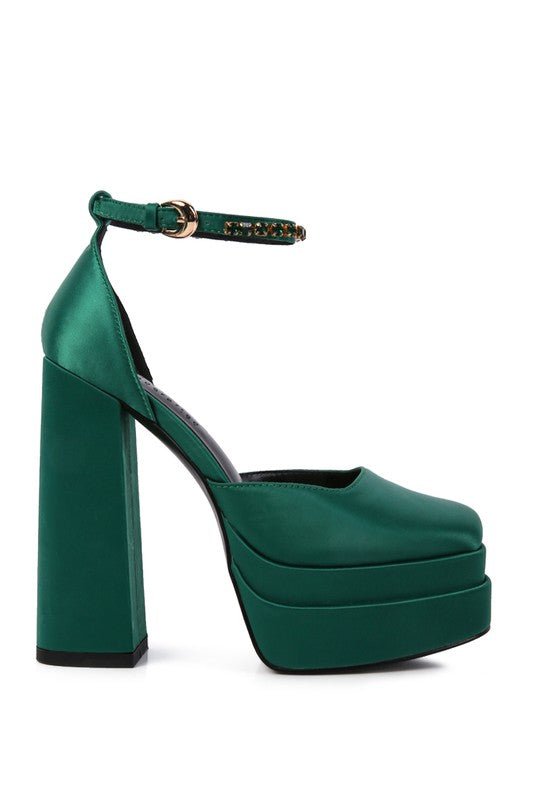 Martini Sky High Platform Sandals - Loving It Shop