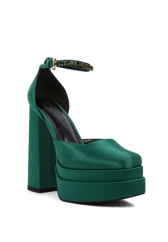 Martini Sky High Platform Sandals - Loving It Shop