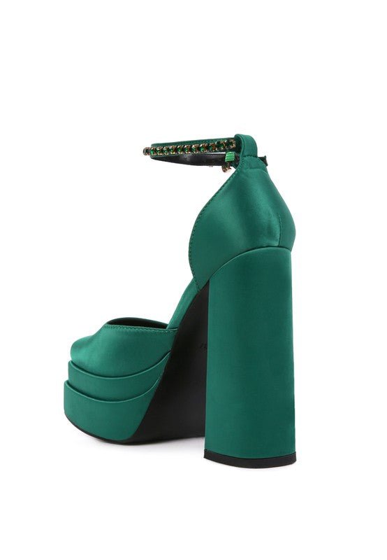 Martini Sky High Platform Sandals - Loving It Shop