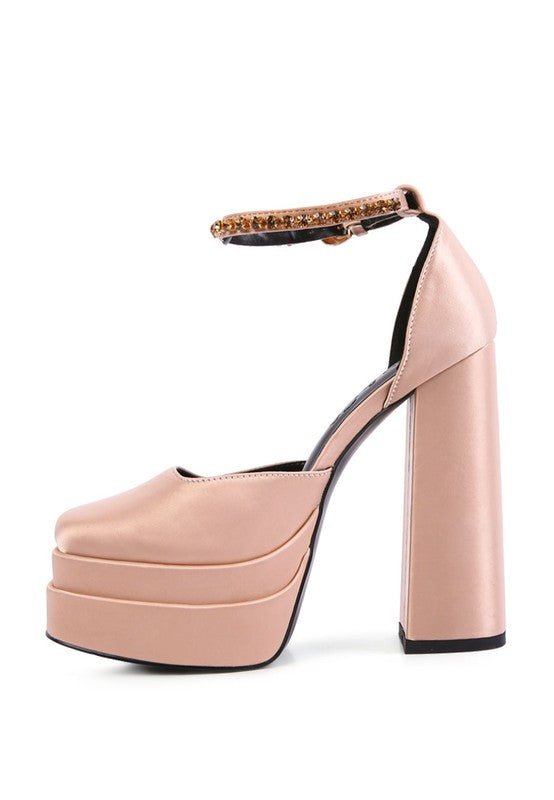 Martini Sky High Platform Sandals - Loving It Shop