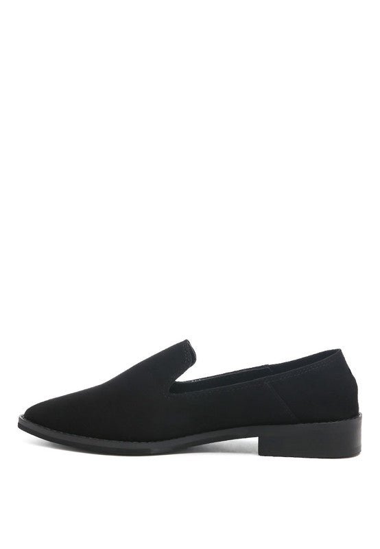 OLIWIA Classic Suede Loafers - Loving It Shop