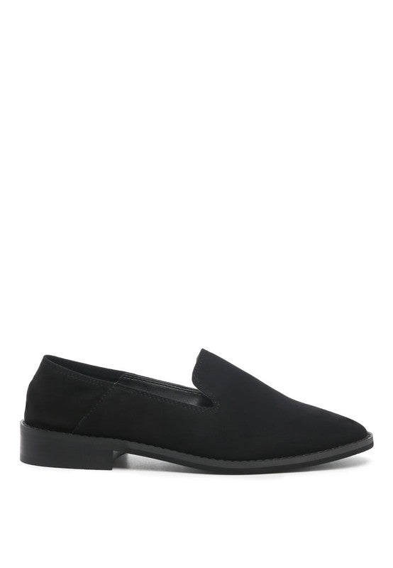 OLIWIA Classic Suede Loafers - Loving It Shop