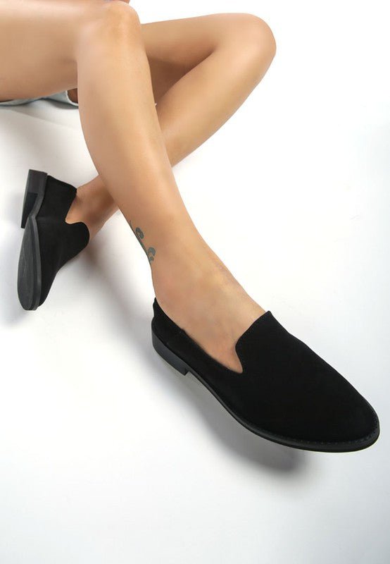 OLIWIA Classic Suede Loafers - Loving It Shop