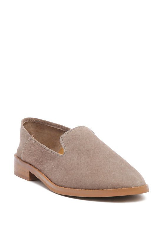 OLIWIA Classic Suede Loafers - Loving It Shop