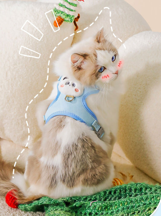 Animal Decor Breathable Mesh Pet Harness - Loving It Shop