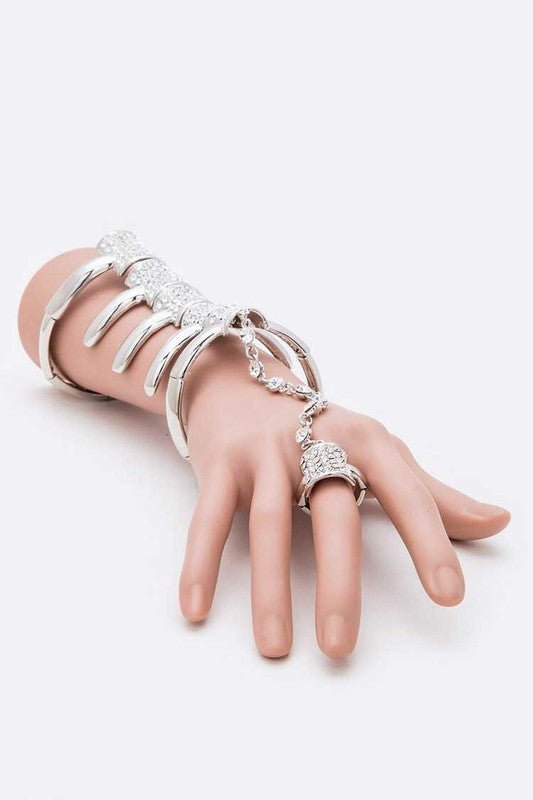 Crystal Spine Iconic Palm Bracelet - Loving It Shop