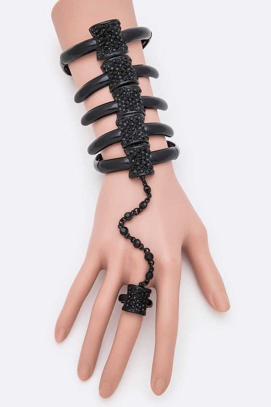 Crystal Spine Iconic Palm Bracelet - Loving It Shop