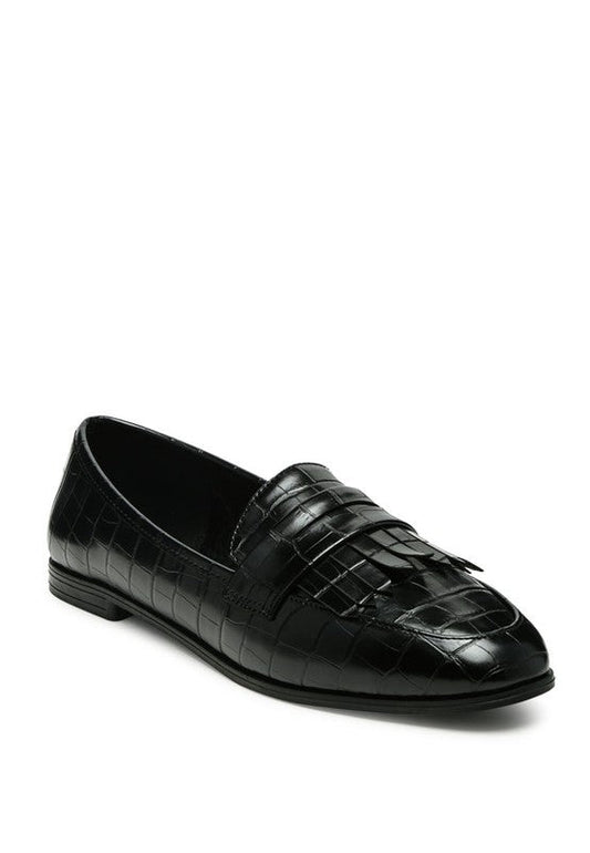 PECKER BLACK PATENT PU EVERYDAY LOAFER - Loving It Shop