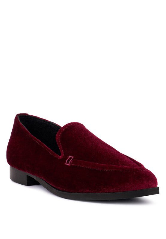 LUXE - LAP Velvet Handcrafted Loafers - Loving It Shop