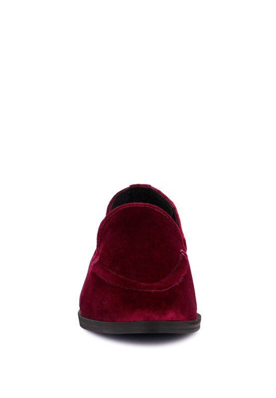 LUXE - LAP Velvet Handcrafted Loafers - Loving It Shop