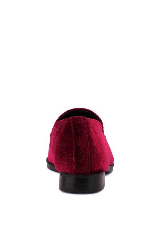 LUXE - LAP Velvet Handcrafted Loafers - Loving It Shop