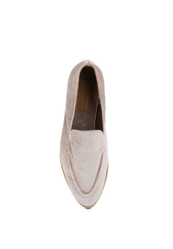 LUXE - LAP Velvet Handcrafted Loafers - Loving It Shop