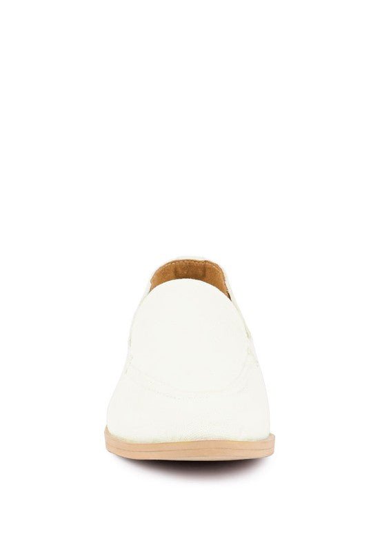 BOUGIE Organic Canvas Loafers - Loving It Shop
