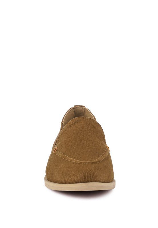 BOUGIE Organic Canvas Loafers - Loving It Shop