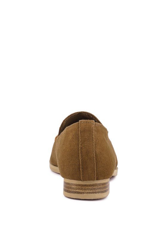 BOUGIE Organic Canvas Loafers - Loving It Shop