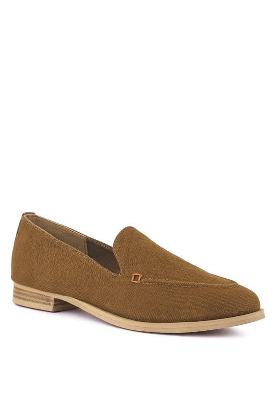 BOUGIE Organic Canvas Loafers - Loving It Shop