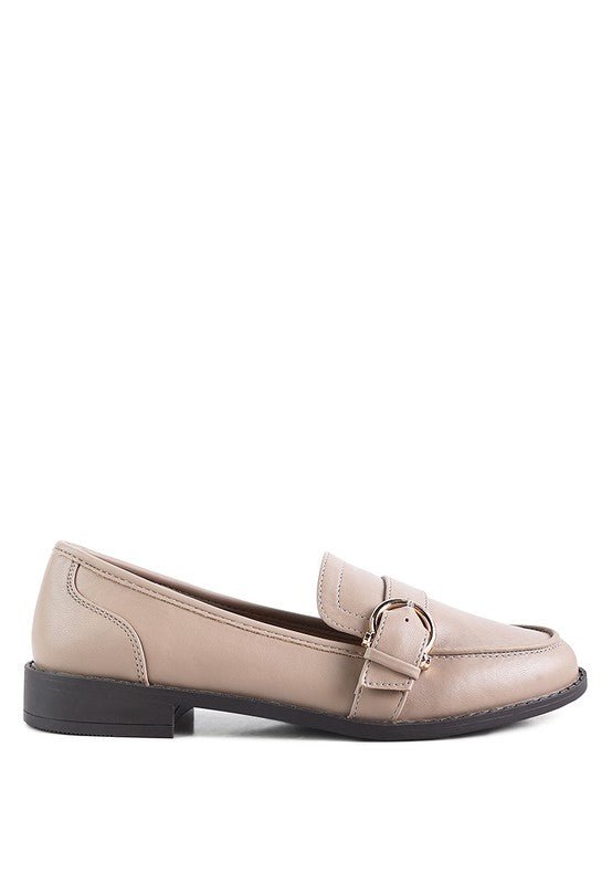 Sheboss Buckle Detail Loafers - Loving It Shop