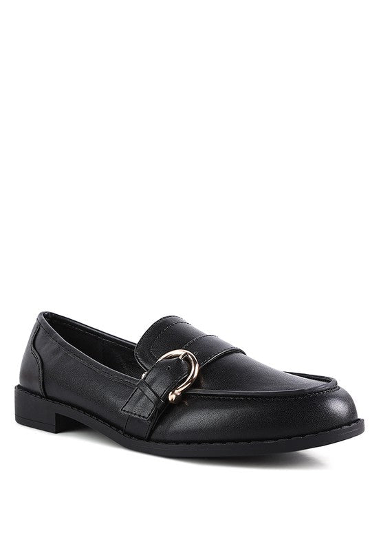 Sheboss Buckle Detail Loafers - Loving It Shop