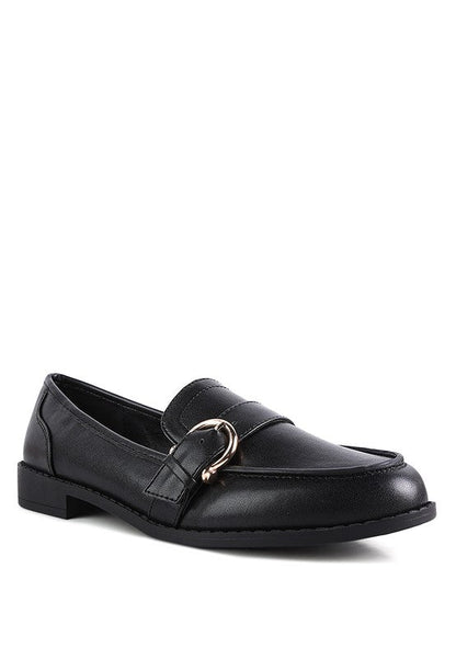 Sheboss Buckle Detail Loafers - Loving It Shop