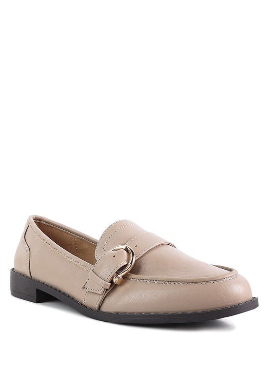 Sheboss Buckle Detail Loafers - Loving It Shop