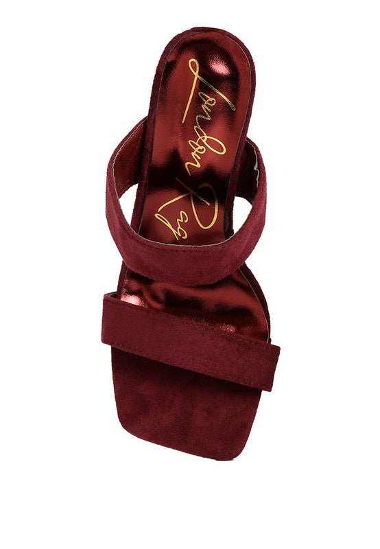 High Sass Rhinestone Embellished Sandals - Loving It Shop