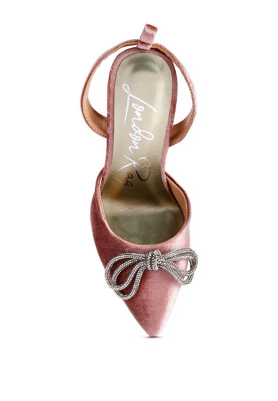 Big Treat Rhinestone Embellished Lace Up Sandals - Loving It Shop