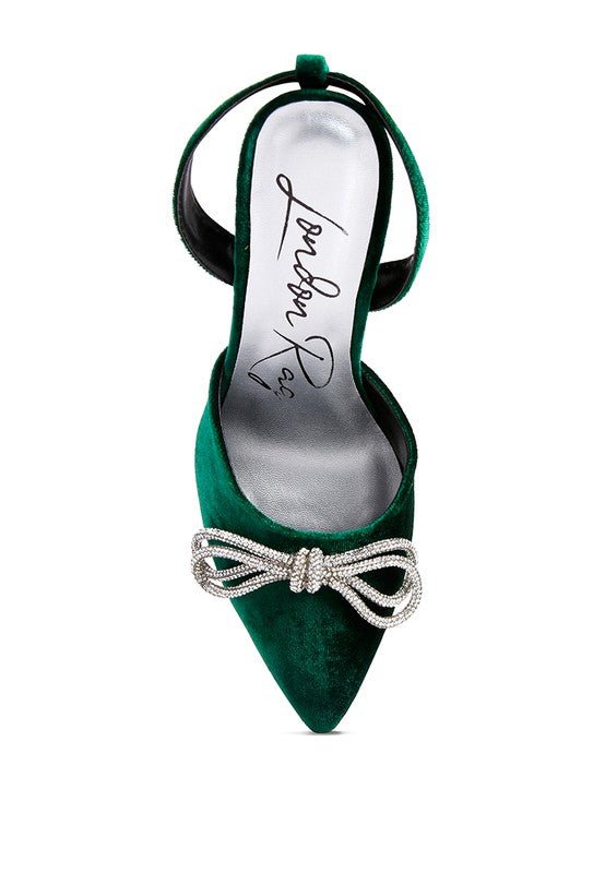 Big Treat Rhinestone Embellished Lace Up Sandals - Loving It Shop