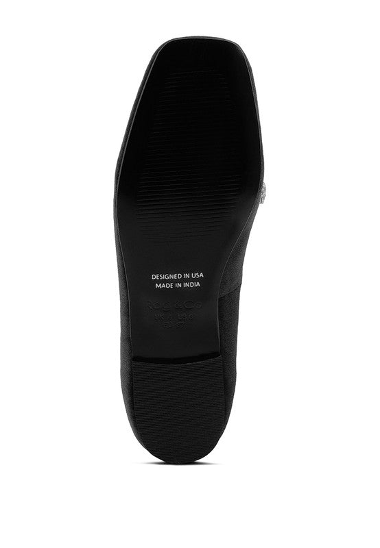 LAMINGTON Handcrafted Velvet Diamante Loafers - Loving It Shop