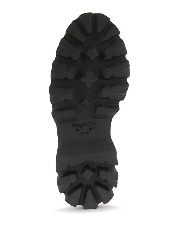 CHEVIOT Chunky Leather Loafers - Loving It Shop