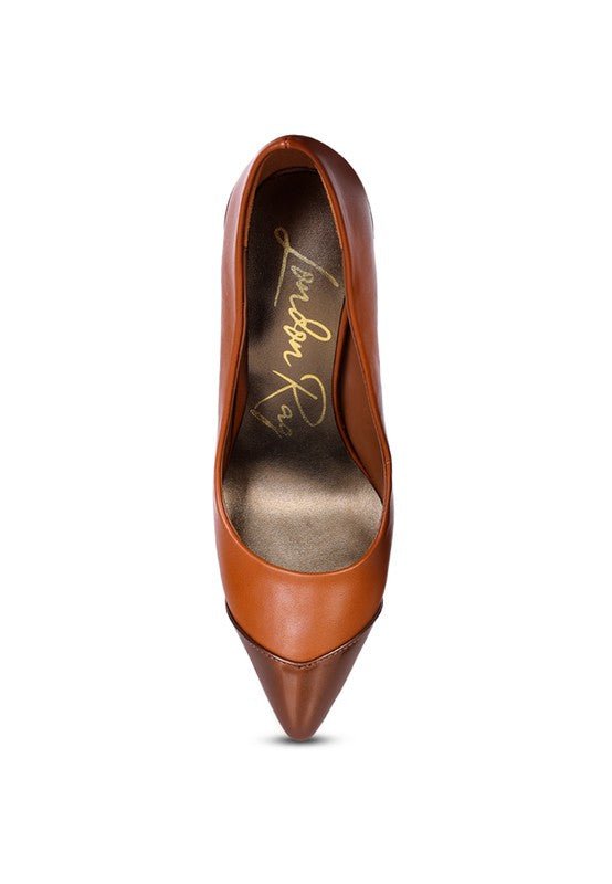 Cidra Silver Dip Stiletto Heels - Loving It Shop