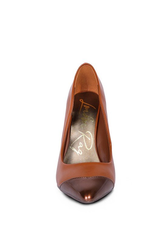 Cidra Silver Dip Stiletto Heels - Loving It Shop