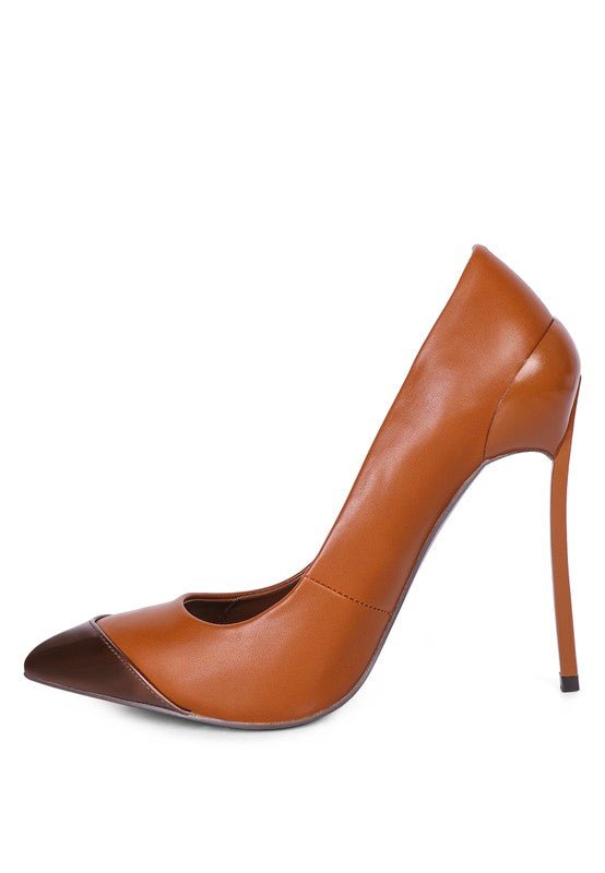 Cidra Silver Dip Stiletto Heels - Loving It Shop