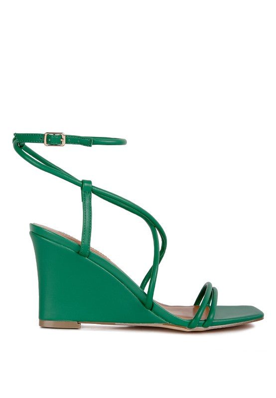 Gram Hunt Ankle Strap Wedge Sandals - Loving It Shop