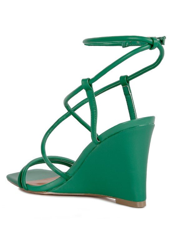 Gram Hunt Ankle Strap Wedge Sandals - Loving It Shop