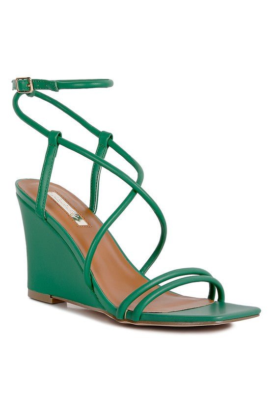 Gram Hunt Ankle Strap Wedge Sandals - Loving It Shop