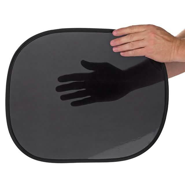 2-Pack: Durable &amp; Flexible Easy-to-Install Window Cling Sun Shades