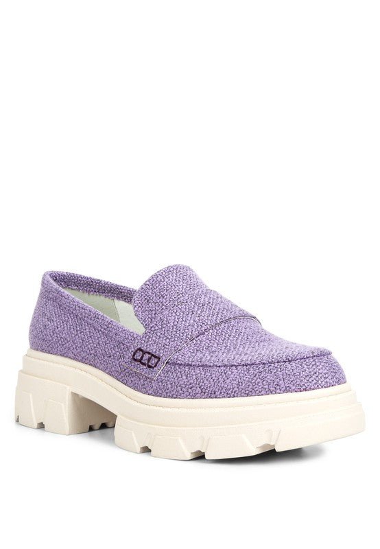 KYRO Amabel Chunky Lug Sole Loafers - Loving It Shop