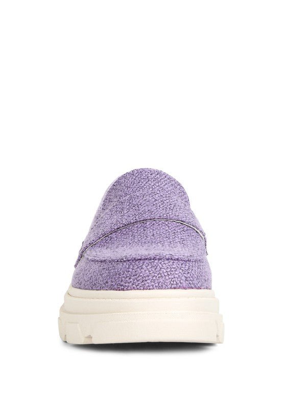 KYRO Amabel Chunky Lug Sole Loafers - Loving It Shop