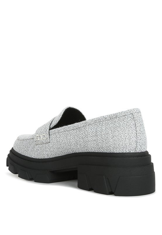 KYRO Amabel Chunky Lug Sole Loafers - Loving It Shop