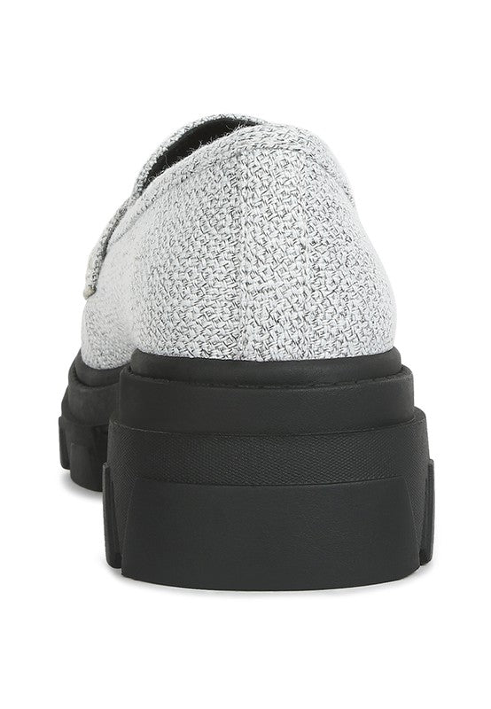 KYRO Amabel Chunky Lug Sole Loafers - Loving It Shop