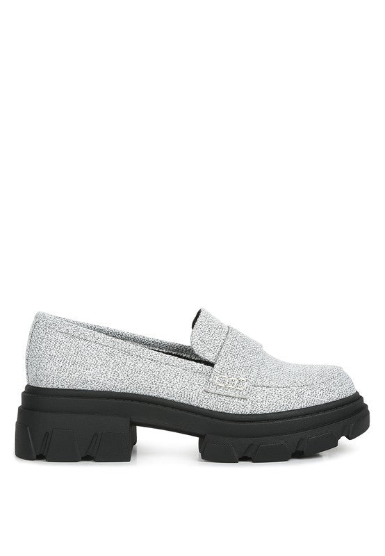 KYRO Amabel Chunky Lug Sole Loafers - Loving It Shop