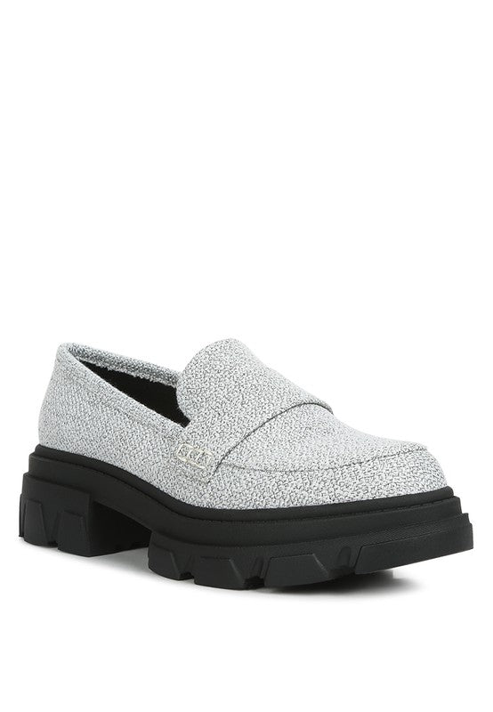 KYRO Amabel Chunky Lug Sole Loafers - Loving It Shop