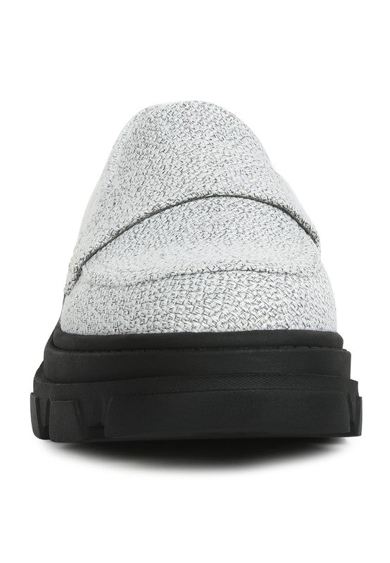 KYRO Amabel Chunky Lug Sole Loafers - Loving It Shop