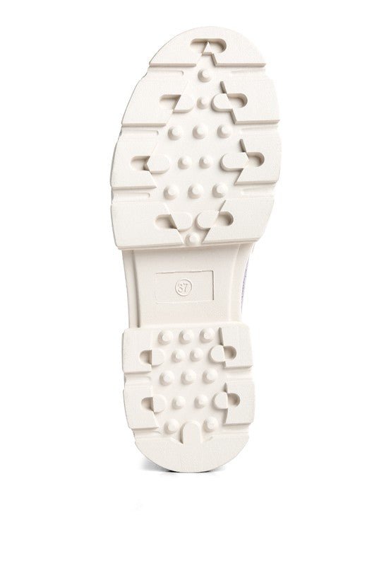 KYRO Amabel Chunky Lug Sole Loafers - Loving It Shop